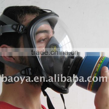 Baoya Silicon Rubber OPTI-FIT Full Face Gas Mask