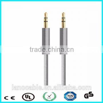 Metal Head Audio Jack Braide 3.5mm Male to Male Audio Cable photo-2