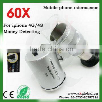 universal clip mini macro lens for iphone 60x Microscope macro