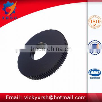 ANSI Standard M1 Black plastic spur gears