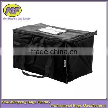 Multi-function Black Waterproof Insulating Effect Nylon Cooler Bag