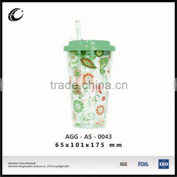 hot sale plastic travel mug coffee cup plastic thermos city mug by China suppliers