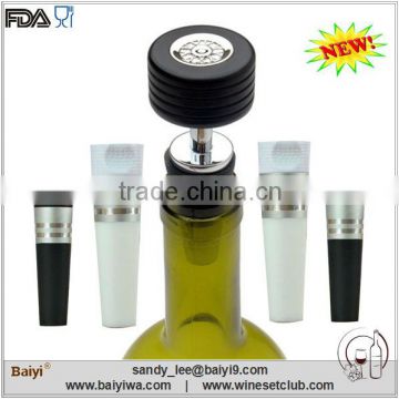 Promotional Wholesale FDA Silicone Wine Stopper in Bar Accessories