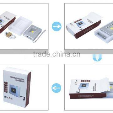 10w min rechargeable flood lights IP44 led emergency lighting , cct:5500-6000k