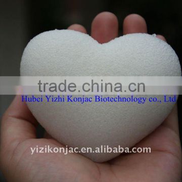 Natural Heart-shaped Konjac Sponge