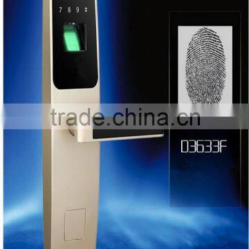 Fingerprint scanner door Lock touch screen password number door lock