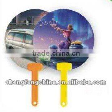 plastic hand fan