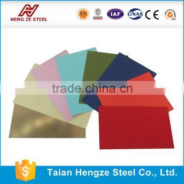 prepainted cold rolled steel coil/stainless steel color coating/color coated steel coil