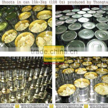Fresh Bamboo shoot in Can 3kg (Processing by Thongtan Food)
