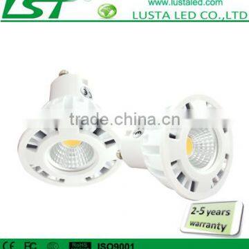 60 Angle, CRI>85, Warm/Pure/Cool White Led Spotlights Downlights, AC110-240V, 3W COB MR16 LED Spotlight