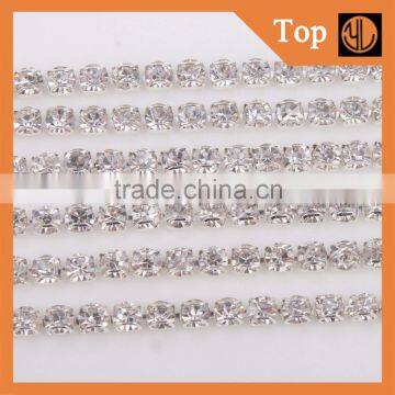 Colorful Outlook Whole Sizes Avalible Crystal Rhinestone Cup Chain photo-4