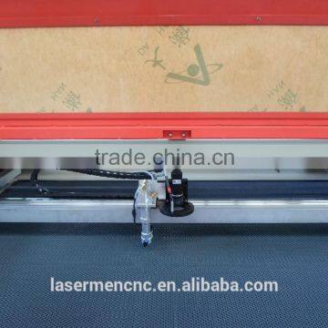 Nonmetal 100w Fabric CCD Co2 Laser Cutter for Sale LM-1290 photo-4