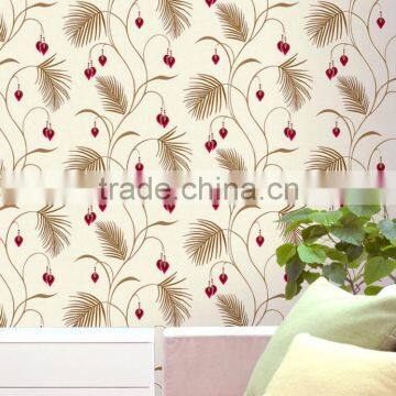 F3006 sound-absorbing wallpaper,vinyl wallpaper pvc for living room