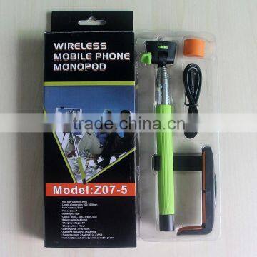 2015 Newest Z07-5 Wireless Bluetooth Monopod for IPhone Phone & Camera