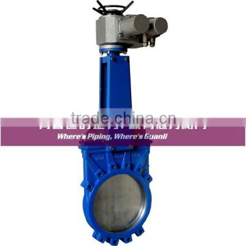 Electric JIS knife gate valves