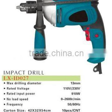 13mm impact drill/ electric impact drill / power tools 910w impact drill