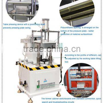 small aluminum profile end milling machine