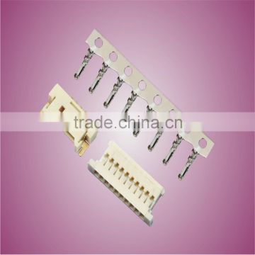 1.25mm pitch electrical wire connectors wihte housing pcb connectors