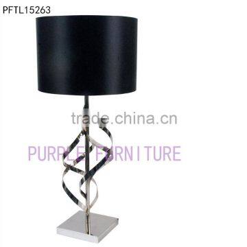 stainless steel craft mordern wrinting room table lamps