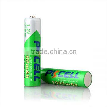 well-know cell AAA NI-MH already charge battery 1000mAh 1.2V