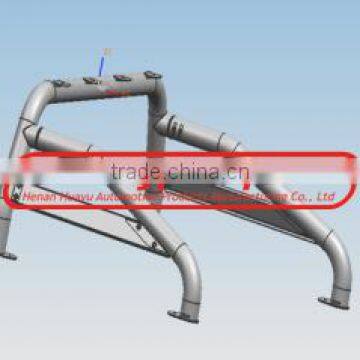 Luxious Style Stainless Steel Roll Bar without side handle FOR 2009 triton(apply to TIGER)