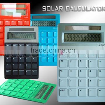 12 digitals solar calculator