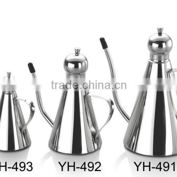 Stainless steel oil pot