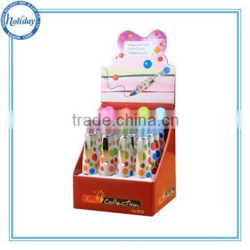 stationer pop counter cardboard display, pens display box