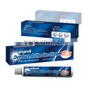 Denture adhesive cream