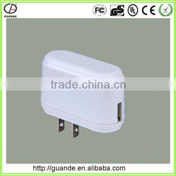 UL plug 6v 600ma power adapter