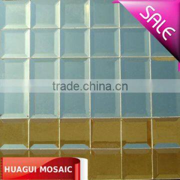 golden glass mosaic tile for bar or pub decoration HG-D48003