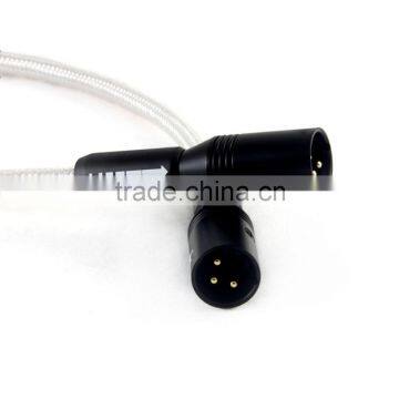 ZY HIFI Cable HIFI Cable 6.35 Stereo to Dual XLR Male Signal Line ( Premium Edition for C4 Special ) ZY-029 1M Cable