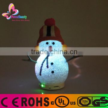 Best snownwan bank for girl's birthday gift led bluetooth speaker