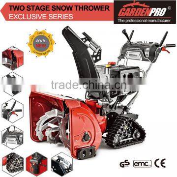 GARDENPRO 2016 NEW snow blower -rubber track
