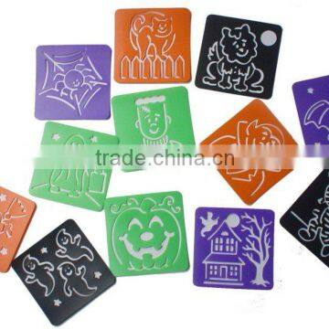 Children spirit festival drawing stencil with 12dfferent design