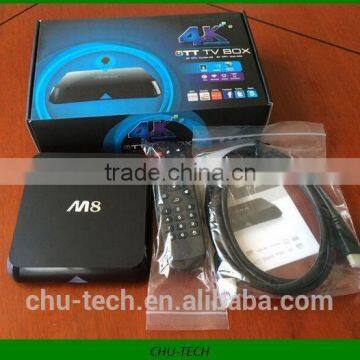 Android TV box Amlogic S802 M8 2.0GHz 2GB RAM 8GB 4K smart tv box