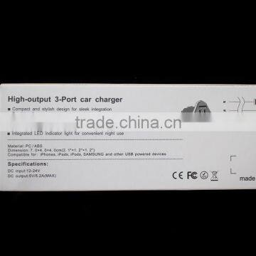 3 USB Car Charger 5.2A Output photo-3