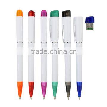 newest pen with internet usb flash drives, 1-64gb usb pen with any color Manufacturer