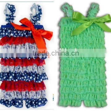 The new Europe and the United States children condole belt of bud silk clothing Multicolor optional wholesale baby romper suit