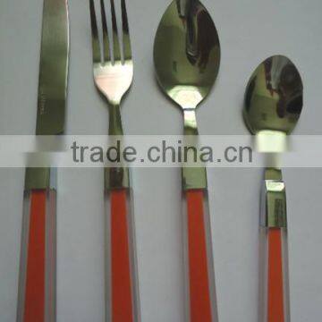 New Product Hand Polish Plastic Cutlery B268