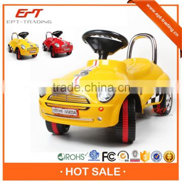 Children manual ride on car with CE