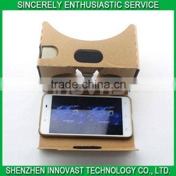 Sexy Movie Full Open 3D Glasses Portable VR Cardboard Google