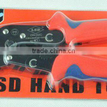 DN-02C European-style 0.25-2.5mm2 2 Wire Crimper 4-14AWG Insulated Connectors Electrical Cable Lug Crimping Tool photo-5