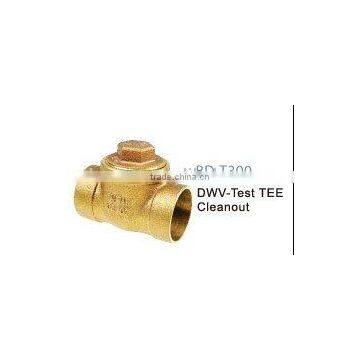 Copper fitting,Copper DWV fitting,Cast DWV CxC line clean-out