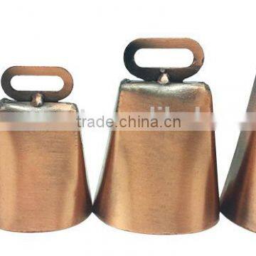 Cow Bell in Plated or Painted Color Surface With Logo and Strap Attached for Hunting