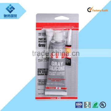 High temperature resistance silicone sealant lubricant grey RTV silicone gasket maker