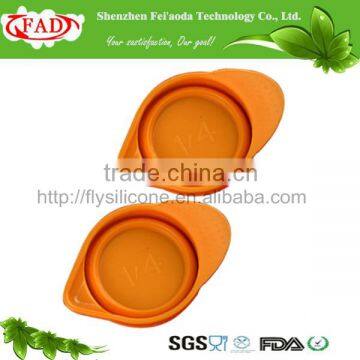 60ml,80ml,125ml,250ml Recycle Silicone travel folding cup for drinking outdoor