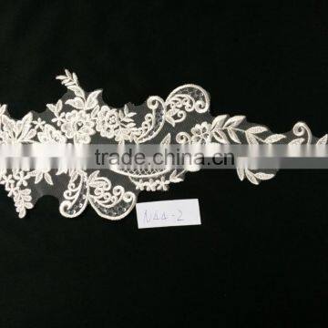 Fashion decorative french lace fabric for wedding dress wholesale China