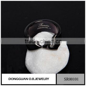 China Factory Top Design Gold Color New Black Gold Ring Models For Men photo-6