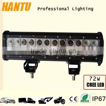 Hot sell 72w led light bar 13.5'' headlight driving light bar